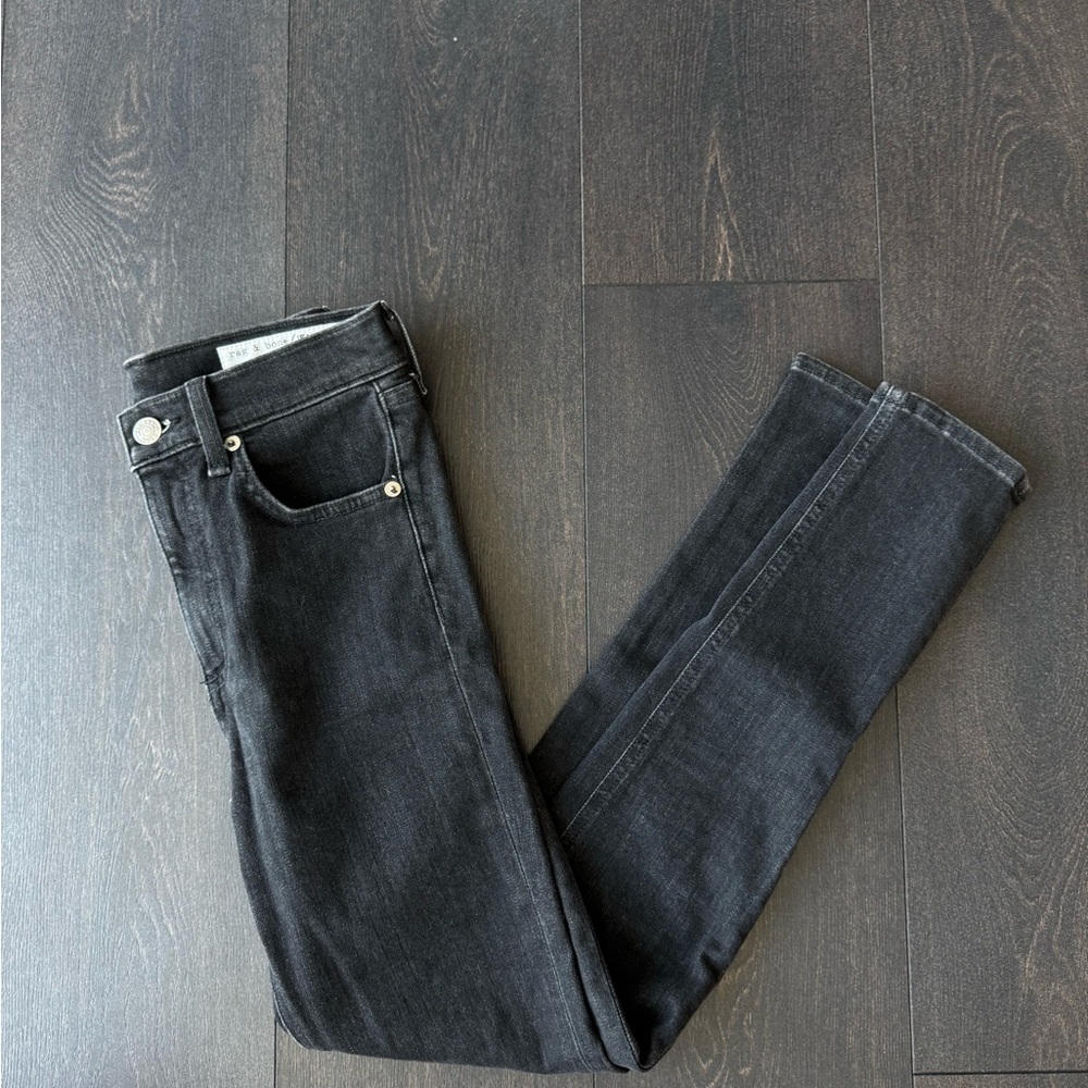 Rag & Bone Dark Grey Wash Jeans
